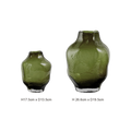 Moore Coloured Glass Vase - Green