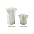 Char Coloured Glass Vase
