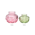 Flora Coloured Glass Bulb Vase