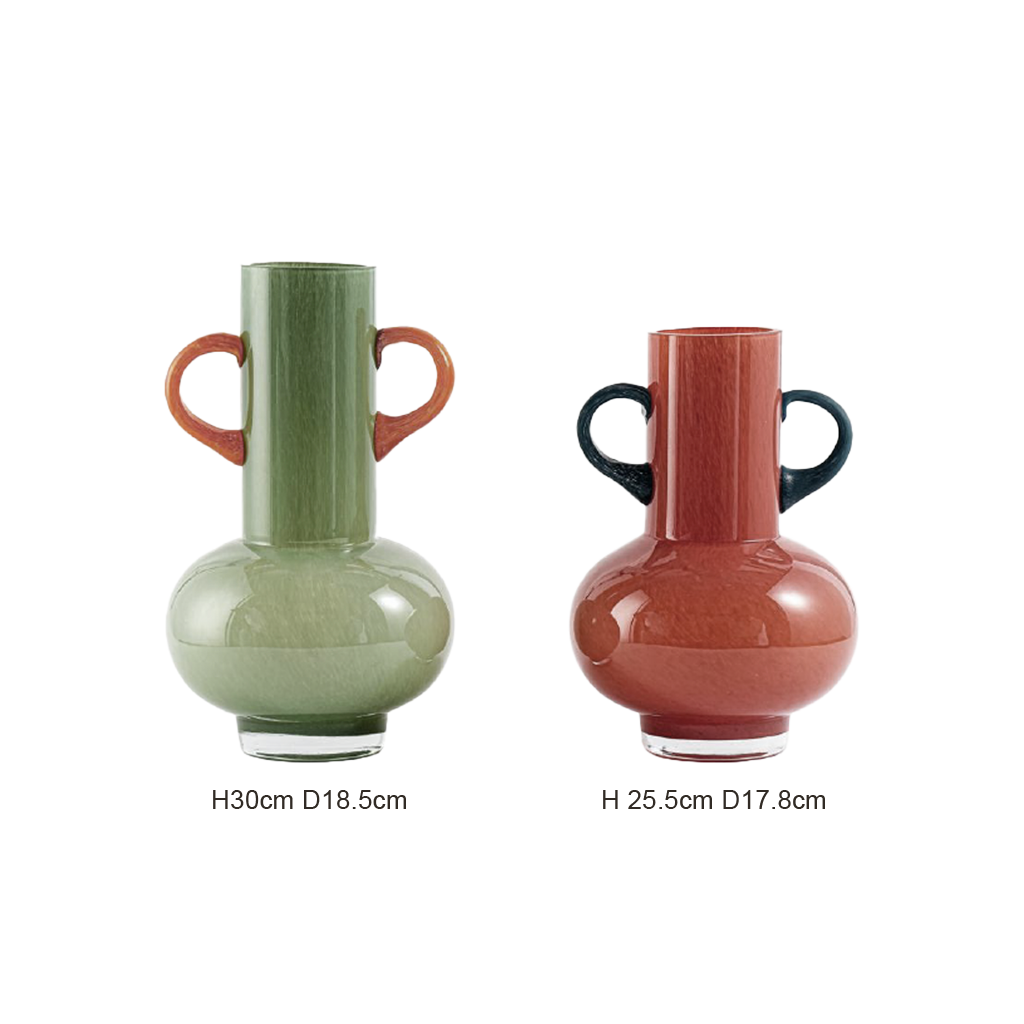 Frank Coloured Glass Vase
