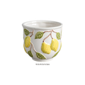 Handpainted Lemon Planter