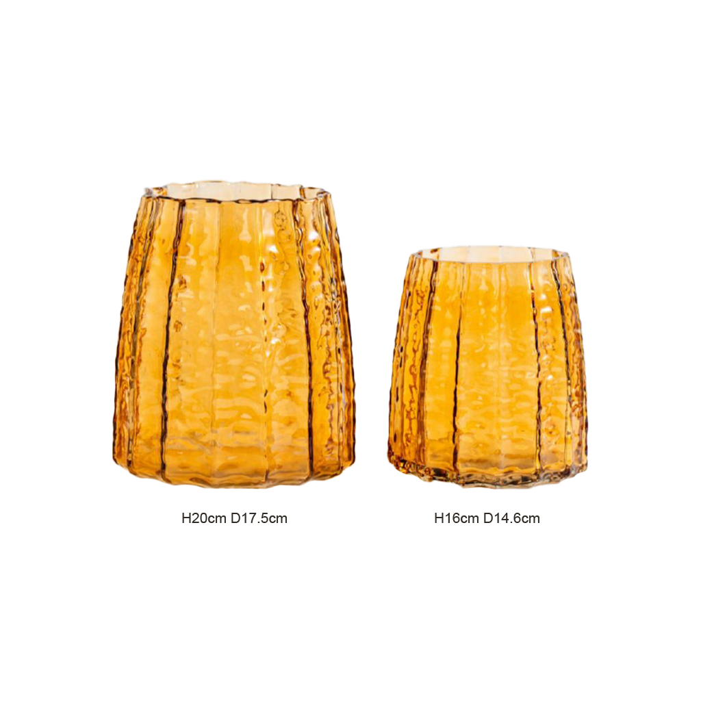 Lyddal Couloured Glass Vase