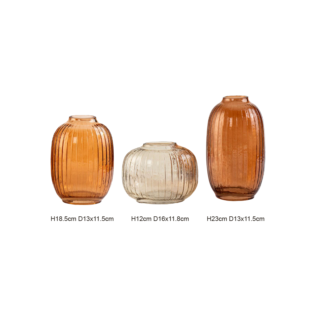 Linden Coloured Glass Vase
