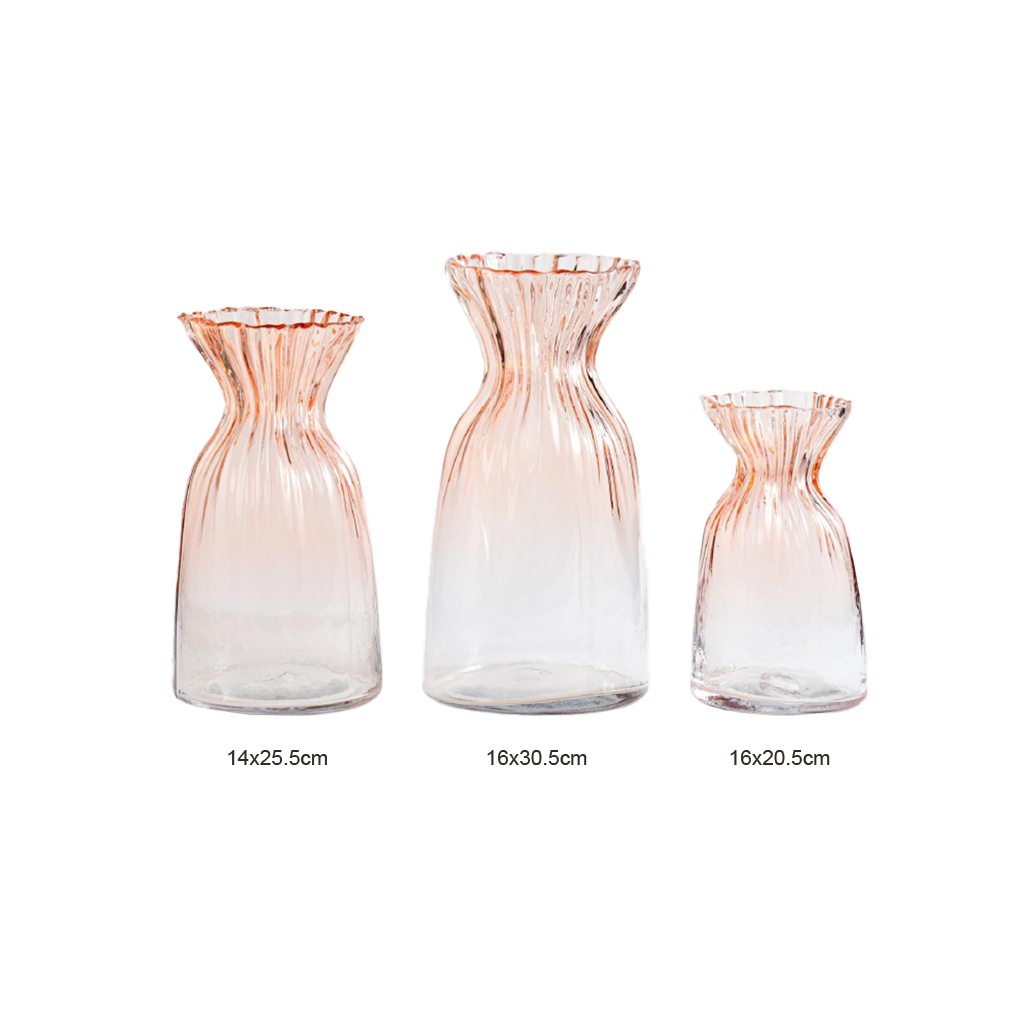Nolana Coloured Glass Vase Option 2