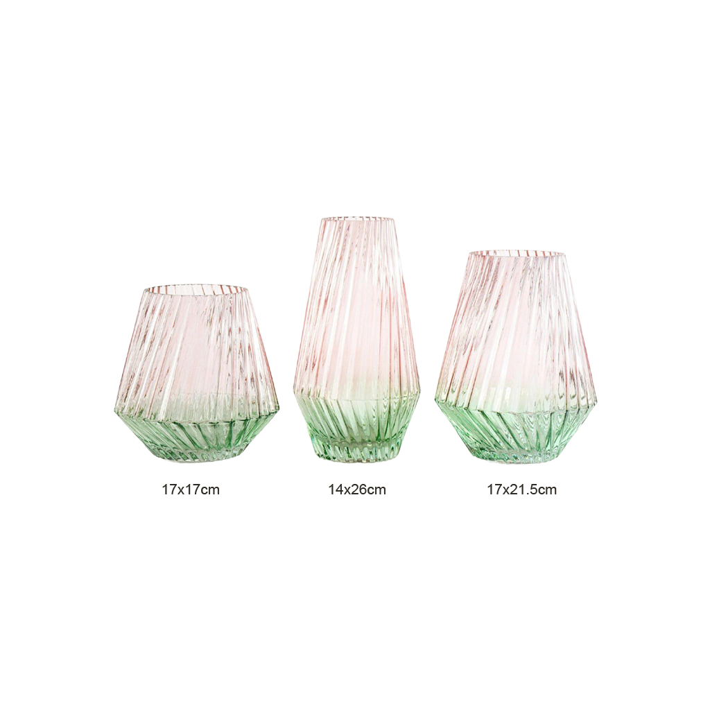 Nolana Coloured Glass Vase Option 1