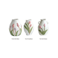 Tulip Hand Painted Vase