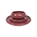 Bubble Dinner Set Burgundy