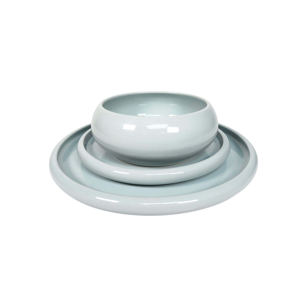 Bubble Dinner Set - Baby Blue