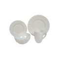 Fluted Rim Dinner Set
