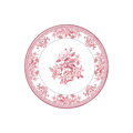 Easter Floral Plate