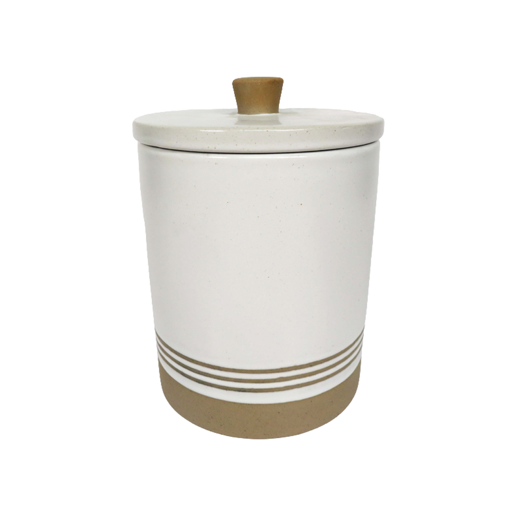 Atelo Stripe Jar