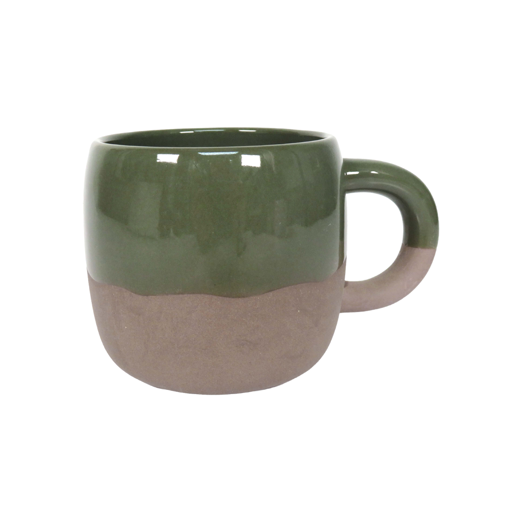 Cascade Mug Dark Decor Base - Olive