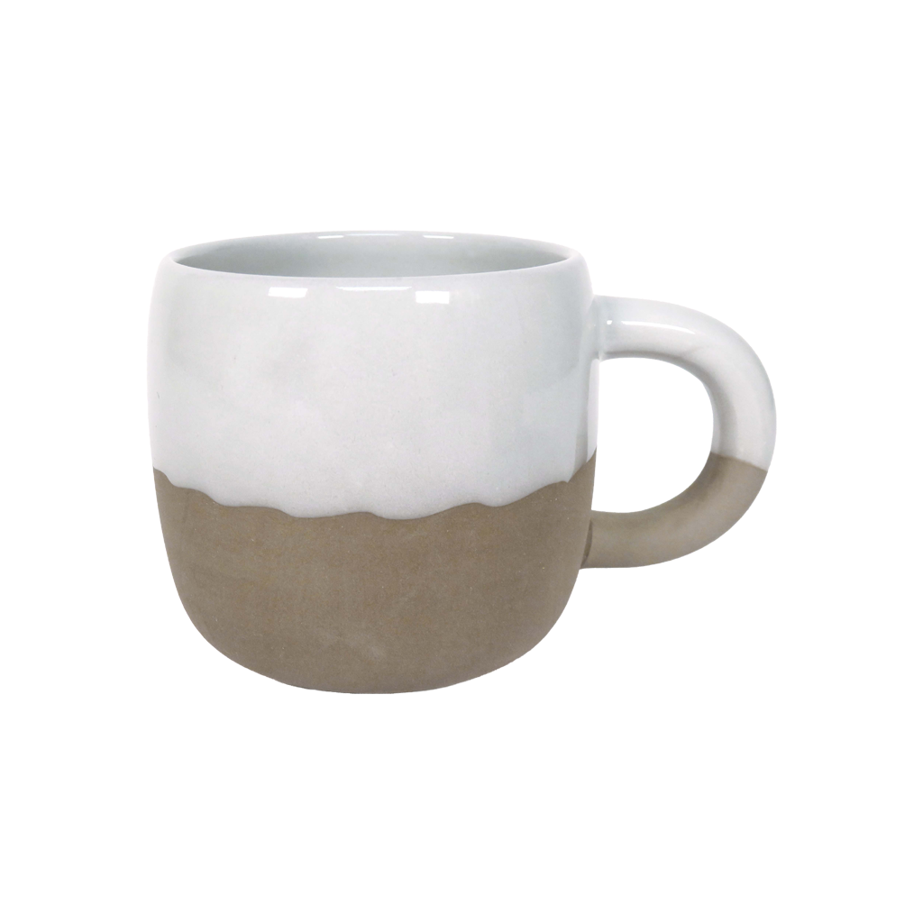 Cascade Mug Dark Decor Base - Vanilla