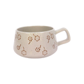 Wax Resist Floral Mug