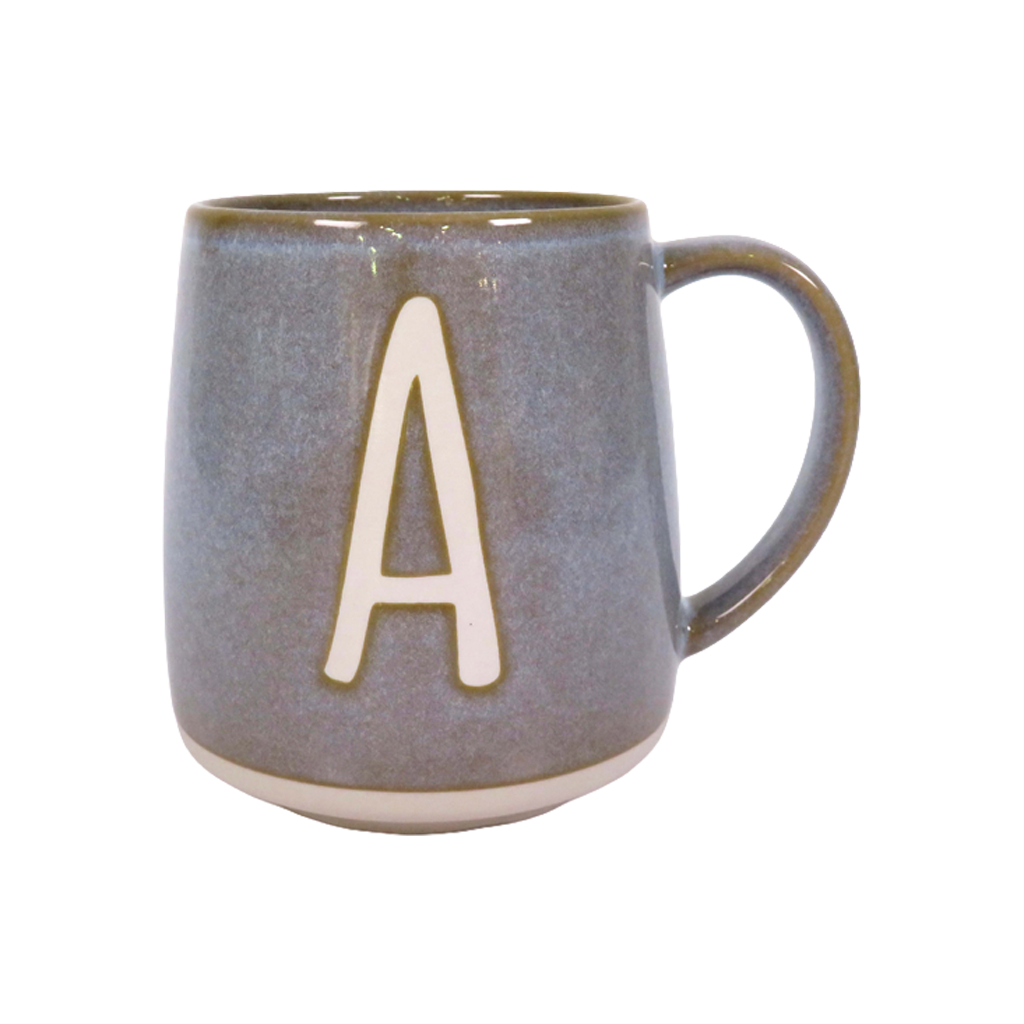 Reactive Monogram Mug with Deco Base