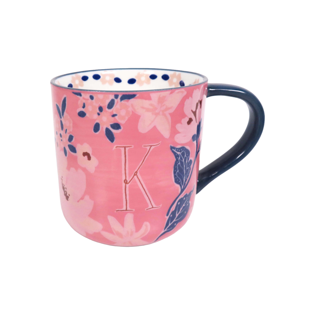 Monogram Casie Floral Mug