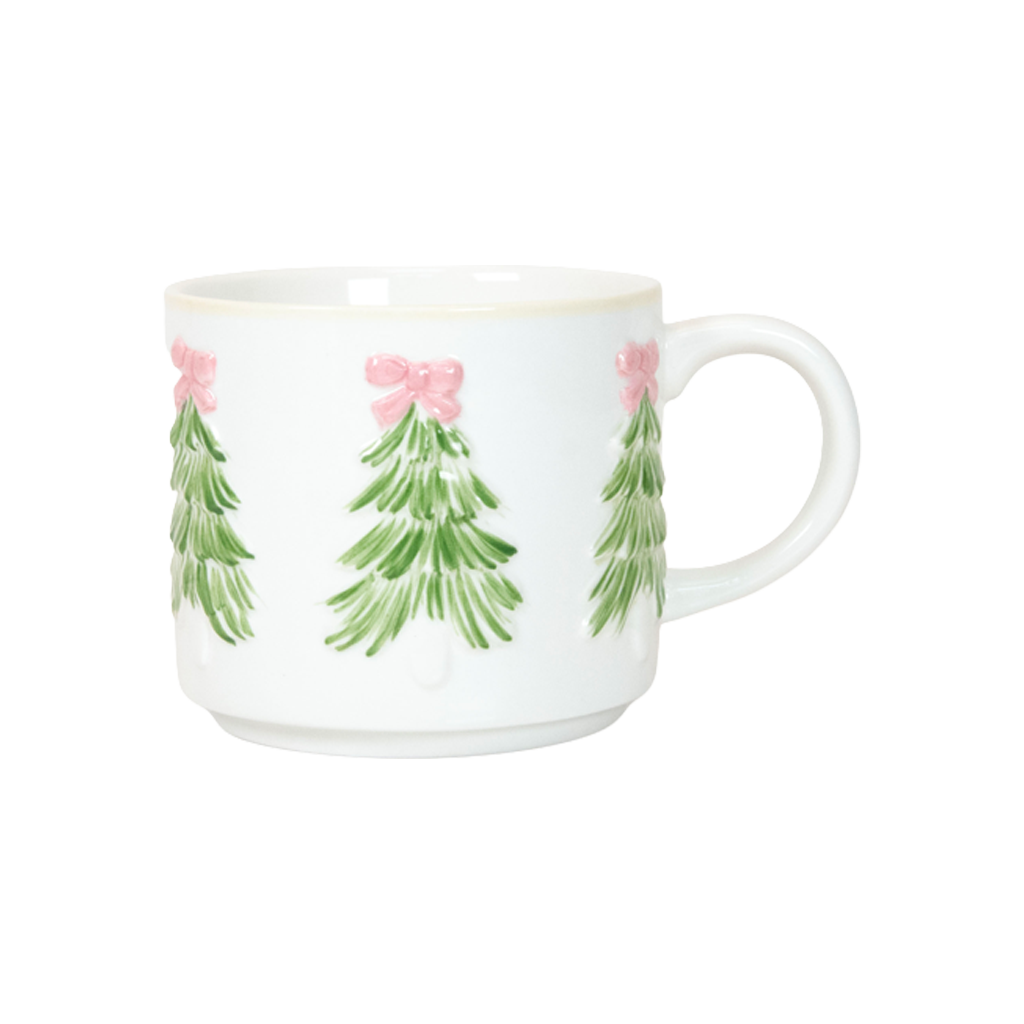 Bow Christmas Tree Mug