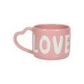 Embossed LOVE Mug