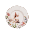 Easter Soft Scallop Rim Plate