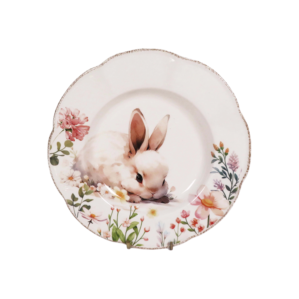 Easter Soft Scallop Rim Plate