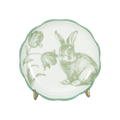 Easter Painted Petal Bunny Plate