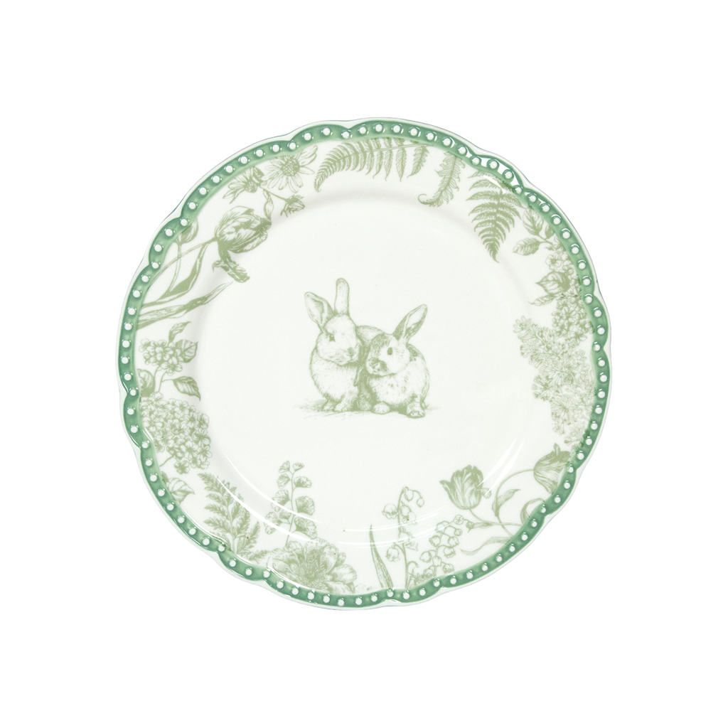 Easter Bobble Rim Plate