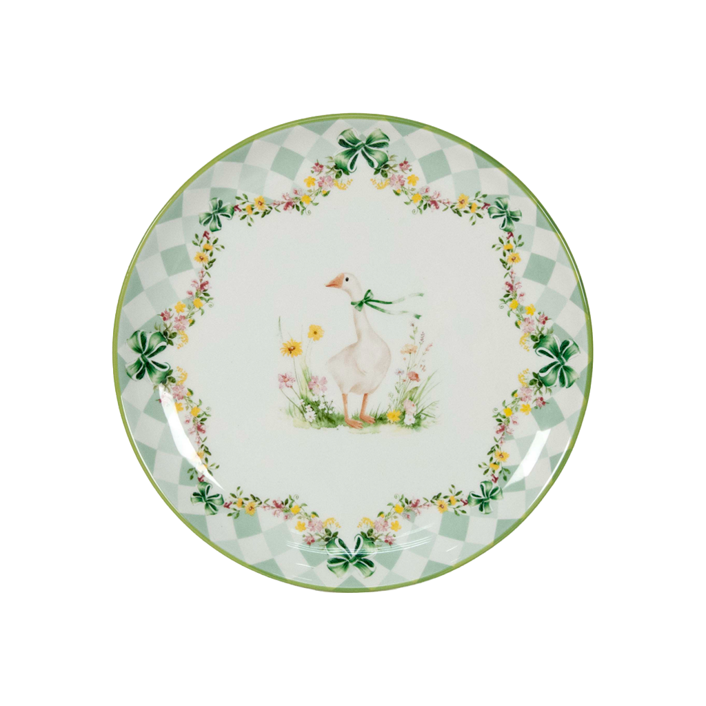 Easter Mother Goose Plate