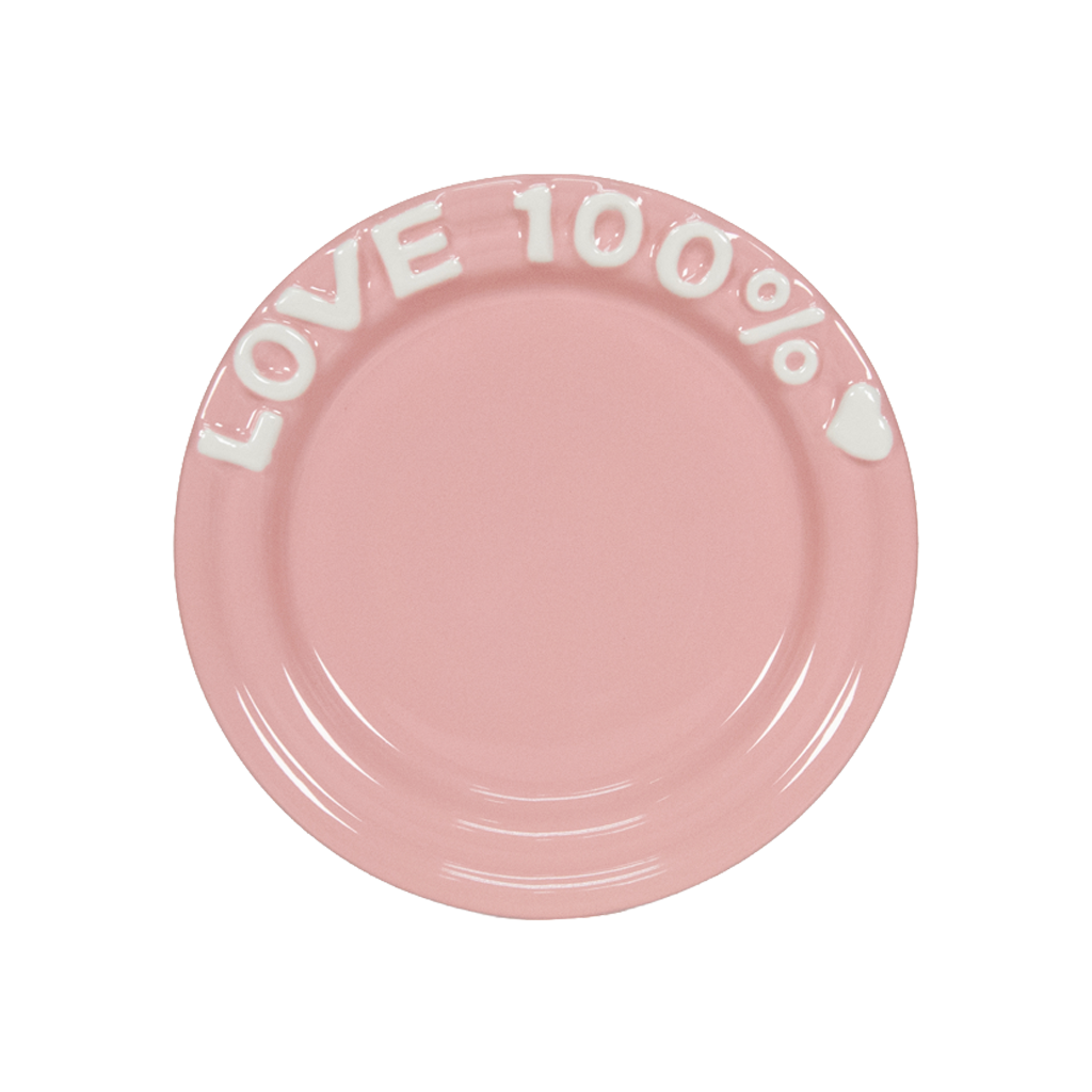 Embossed LOVE Plate