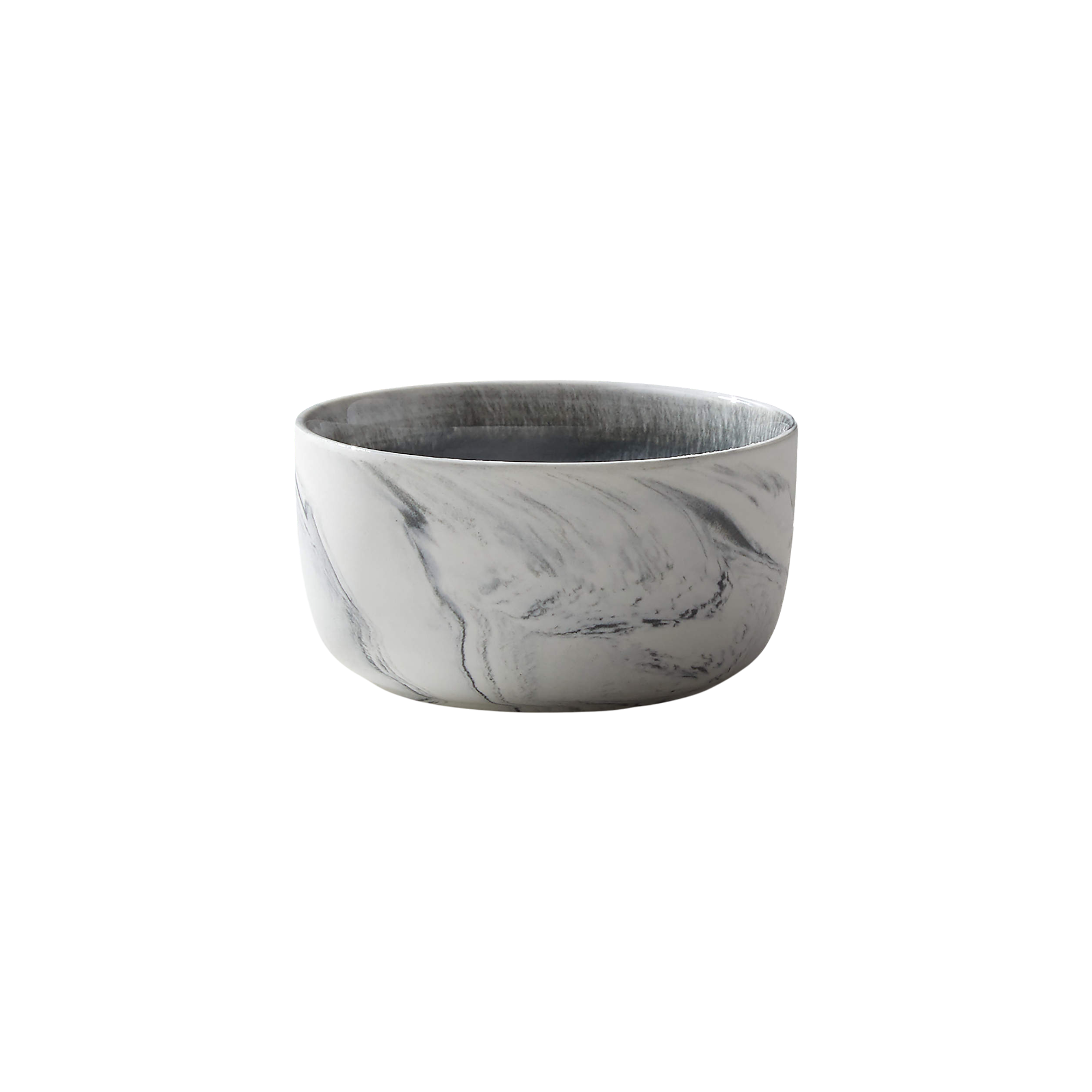 Swirl Black and White Tapas Bowl