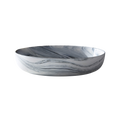 Swirl Black and White Pasta Bowl