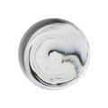 Swirl Black and White Side Plate