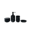 Black Marble Bathroom Set