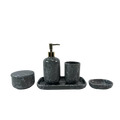Grey Marble Bathroom Set