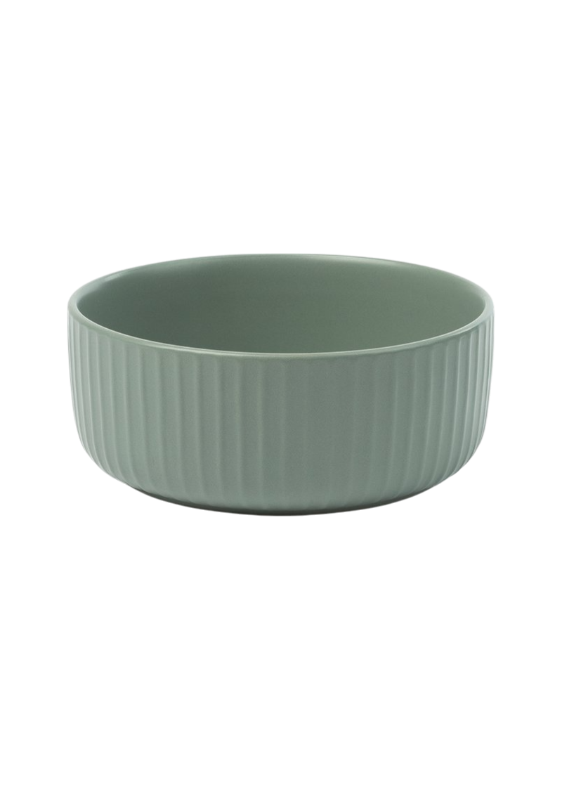 Matera Ribbed Stoneware Bowl