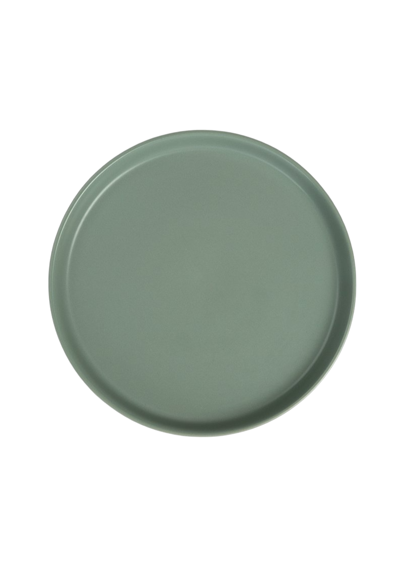 Matera Ribbed Stoneware Dinner Plate