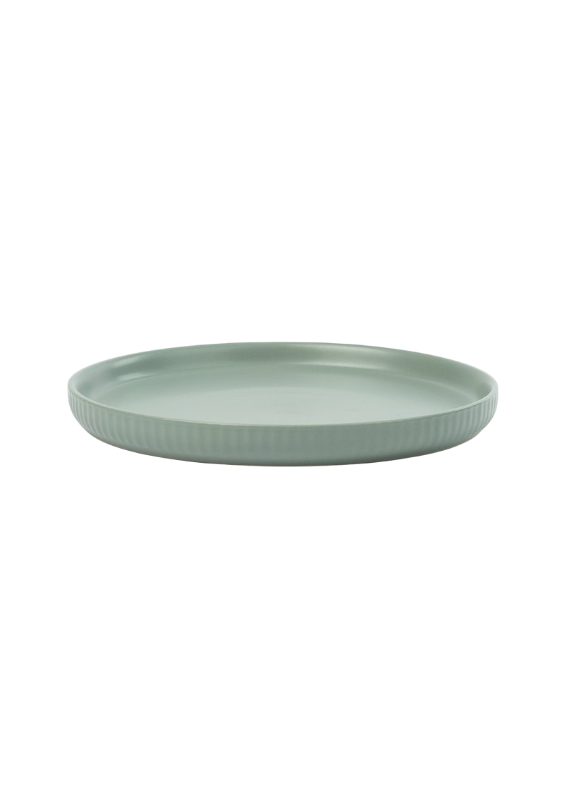 Matera Ribbed Stoneware Side Plate