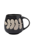 Reactive Leaves Stoneware Mug