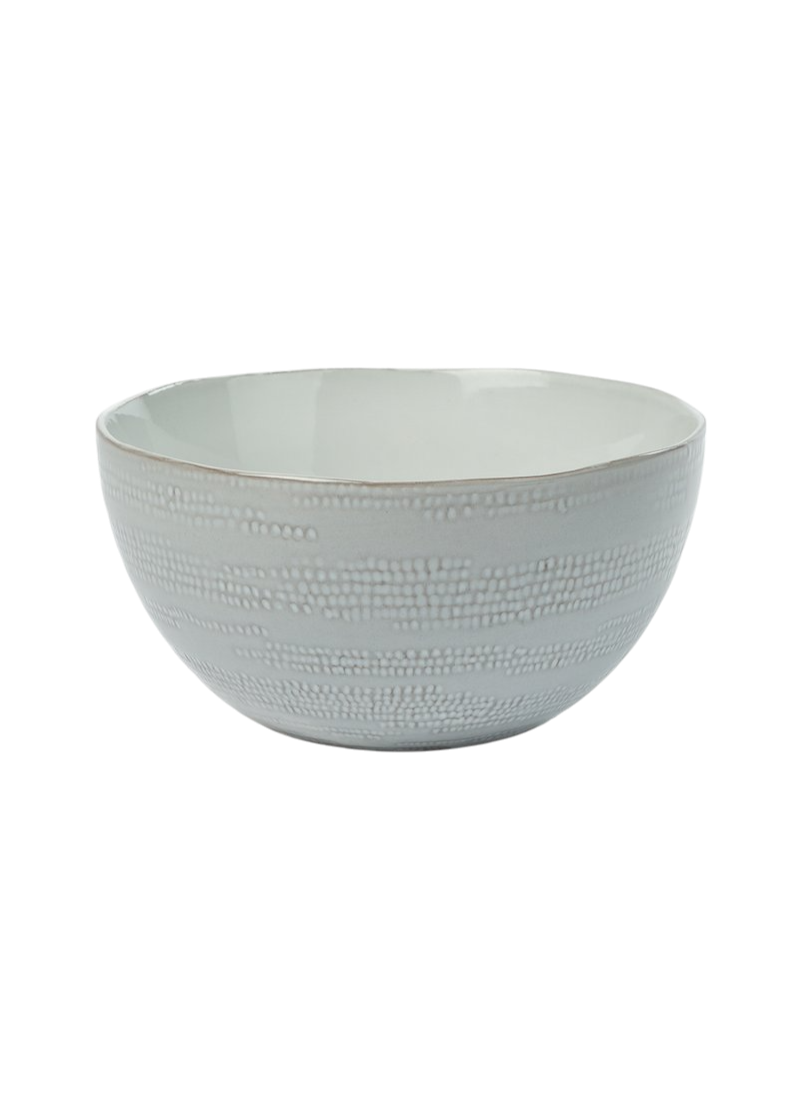 Reclaymed Stoneware Dash Bowl