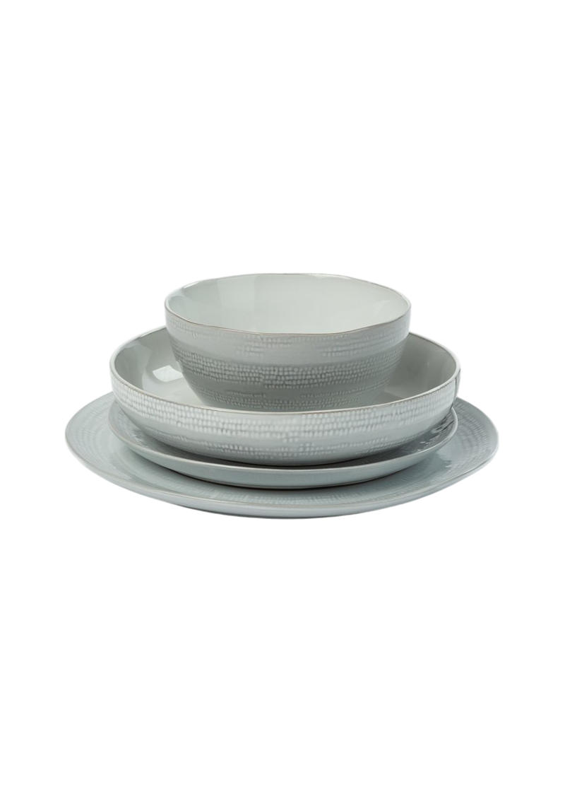 Reclaymed Stoneware Dash Bowl