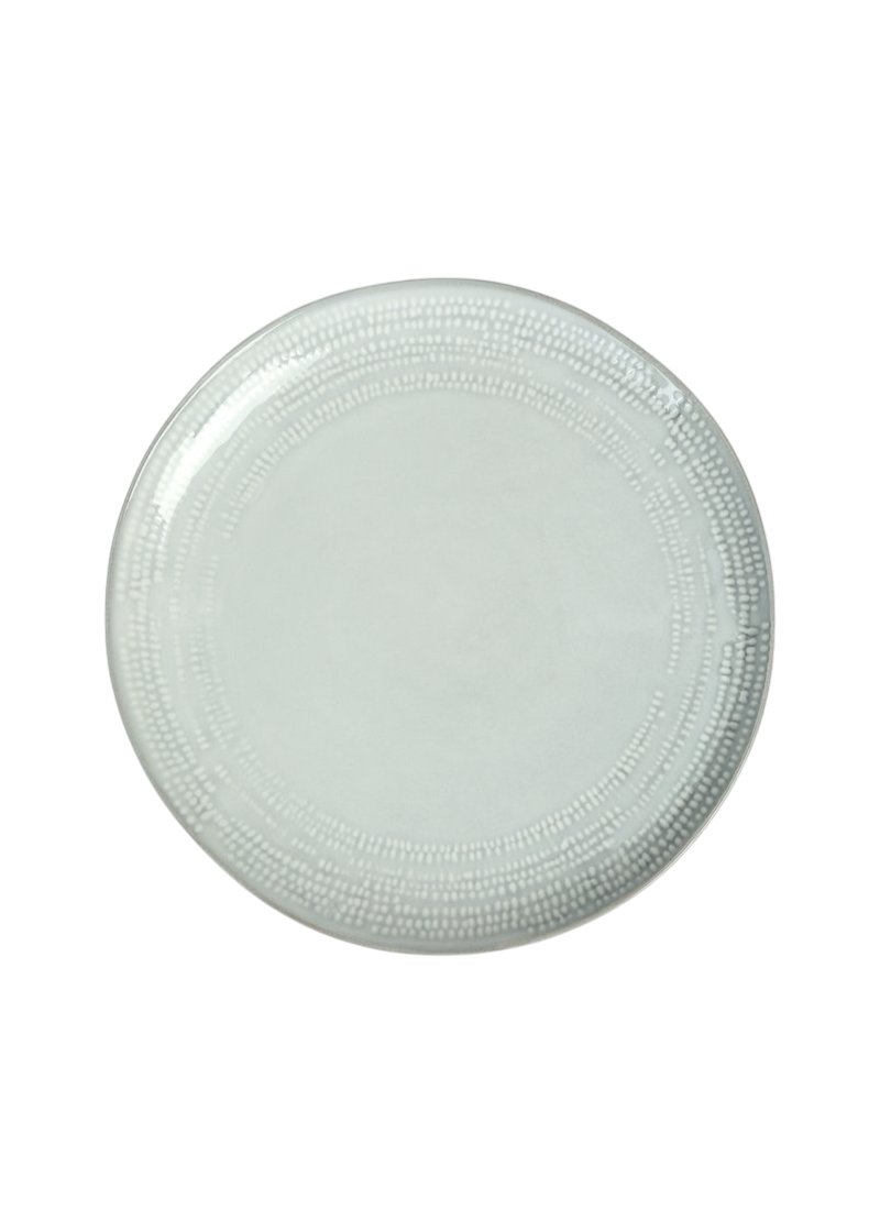 Reclaymed Stoneware Dash Side Plate