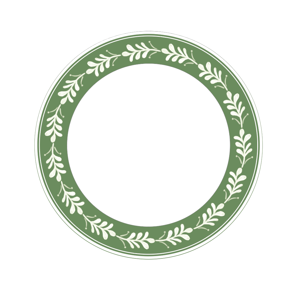 Olive Leaf Border Design