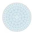 Dusty Blue Bloom Range - Pattern
