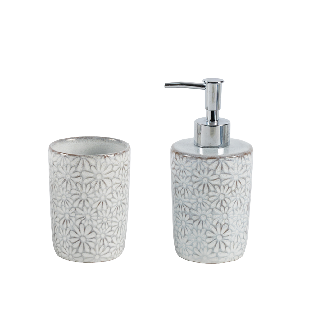 Vintage Bloom Bathroom Set