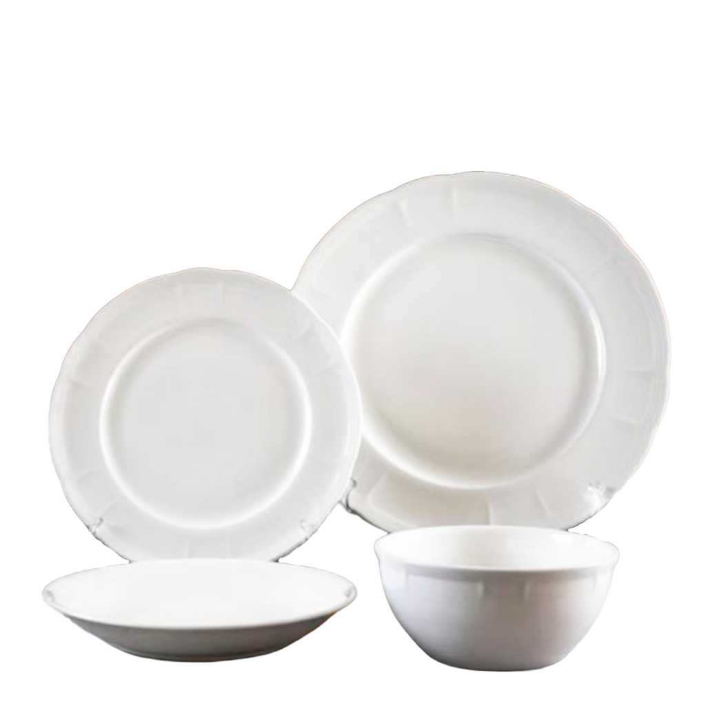 Whisper White Dinner Set